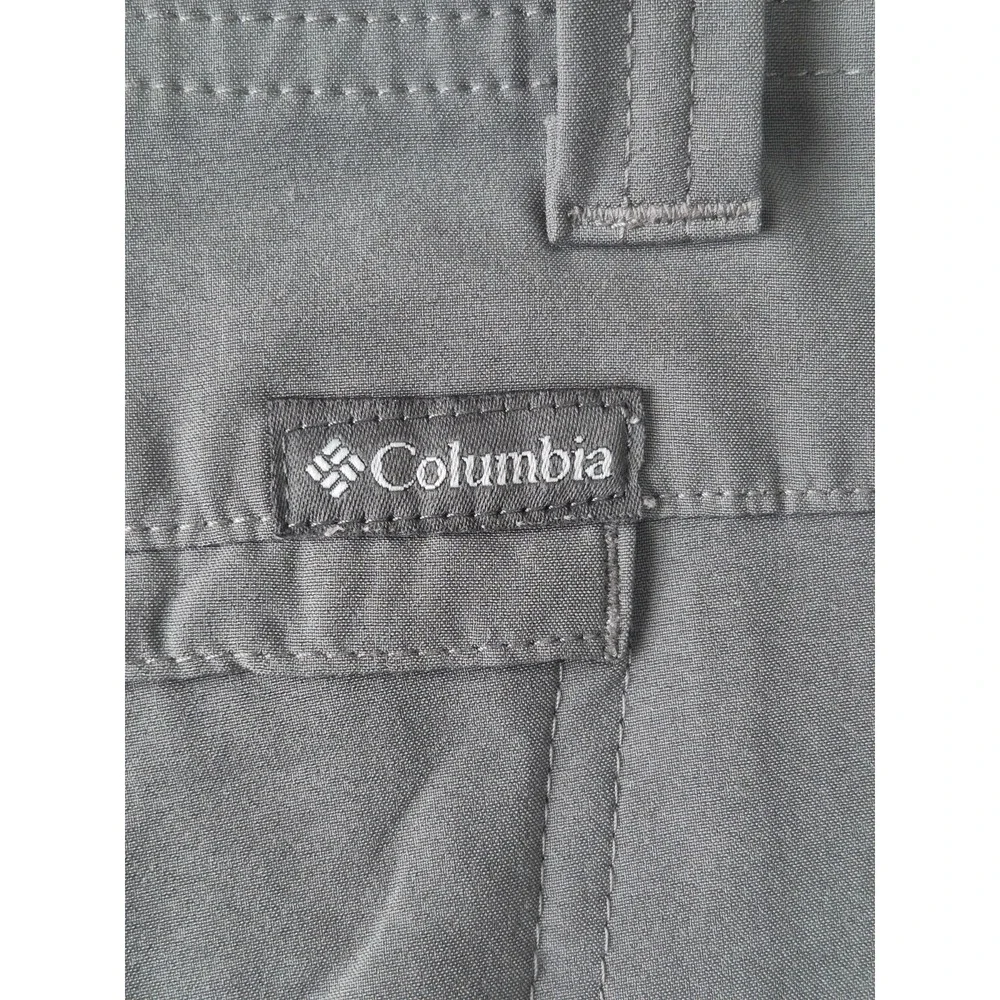 Columbia Sportswear Mens Cargo Shorts Gray 42W Outdoor Hiking Fishing Utility